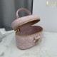 Replica Beauty case Dior Lady Dior Micro Rosa Imitazione fallate Outlet