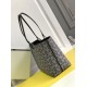 Replica Borsa tote di lusso Loewe East West in jacquard anagramma Imitazione fallate Outlet