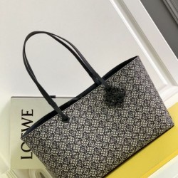 Replica Borsa tote di lusso Loewe East West in jacquard anagramma Imitazione fallate Outlet