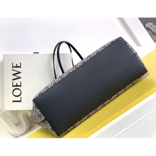 Replica Borsa tote di lusso Loewe East West in jacquard anagramma Imitazione fallate Outlet
