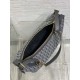 Replica Borsa Dior Medio D-Journey denim jacquard con motivo obliquo Blu Imitazione fallate Outlet