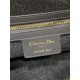 Replica Borsa Dior Medio D-Journey denim jacquard con motivo obliquo Blu Imitazione fallate Outlet