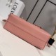 Replica Borsa a mano media Loewe Flamenco Rosa Imitazione fallate Outlet