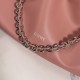 Replica Borsa a mano media Loewe Flamenco Rosa Imitazione fallate Outlet