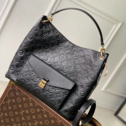 Replica Borsa Louis Vuitton Hobo Metis M27189 Nera Imitazione fallate Outlet