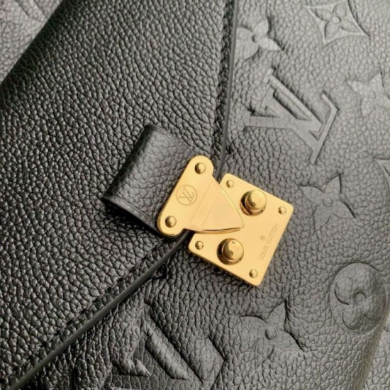 Replica Borsa Louis Vuitton Hobo Metis M27189 Nera Imitazione fallate Outlet