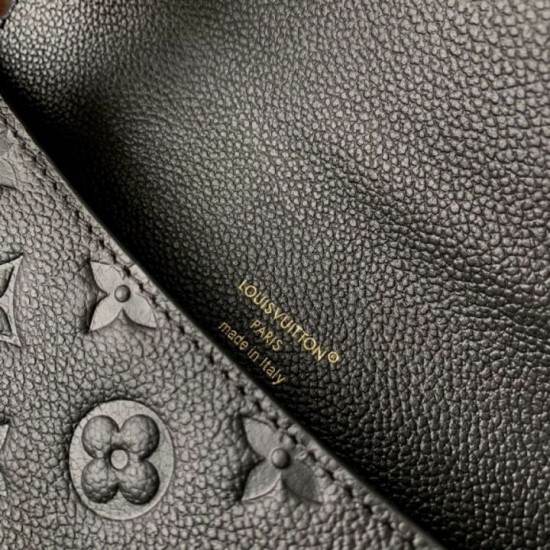 Replica Borsa Louis Vuitton Hobo Metis M27189 Nera Imitazione fallate Outlet