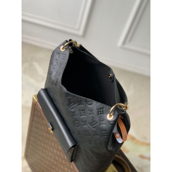 Replica Borsa Louis Vuitton Hobo Metis M27189 Nera Imitazione fallate Outlet