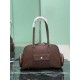 Replica Borsa Prada media con manico superiore marrone Falso Non Originali Replica Borsa Prada media con manico superiore marrone Imitazione fallate Outlet