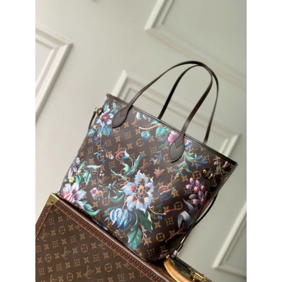 Replica Borsa tote Louis Vuitton Neverfull MM M28918 Imitazione fallate Outlet
