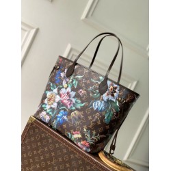 Replica Borsa tote Louis Vuitton Neverfull MM M28918 Imitazione fallate Outlet