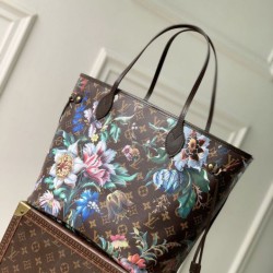 Replica Borsa tote Louis Vuitton Neverfull MM M28918 Imitazione fallate Outlet