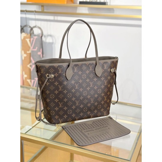 Replica Borsa Louis Vuitton Neverfull Inside Out MM M25664 fumo False fatte bene Online Premio Replica Borsa Louis Vuitton Neverfull Inside Out MM M25664 fumo Imitazione Outlet