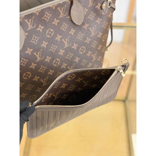 Replica Borsa Louis Vuitton Neverfull Inside Out MM M25664 fumo False fatte bene Online Premio Replica Borsa Louis Vuitton Neverfull Inside Out MM M25664 fumo Imitazione Outlet