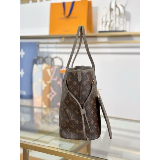 Replica Borsa Louis Vuitton Neverfull Inside Out MM M25664 fumo False fatte bene Online Premio Replica Borsa Louis Vuitton Neverfull Inside Out MM M25664 fumo Imitazione Outlet