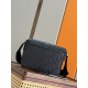 Premio Replica Borsa a tracolla Dior Trek Uomo Dior Oblique nylon nero Imitazione Outlet