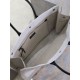 Premio Replica Borsa tote YSL Saint Laurent Rive Gauche beige Imitazione Outlet