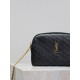 Replica Pochette trapuntata con zip Gaby YSL Saint Laurent Nero False fatte bene Online Premio Replica Pochette trapuntata con zip Gaby YSL Saint Laurent Nero Imitazione Outlet