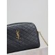 Replica Pochette trapuntata con zip Gaby YSL Saint Laurent Nero False fatte bene Online Premio Replica Pochette trapuntata con zip Gaby YSL Saint Laurent Nero Imitazione Outlet