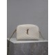 Premio Replica Pochette trapuntata con zip Gaby YSL Saint Laurent Bianco Imitazione Outlet