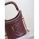 Premio Replica Borse a secchiello Gaby di YSL Saint Laurent bordeaux Imitazione Outlet