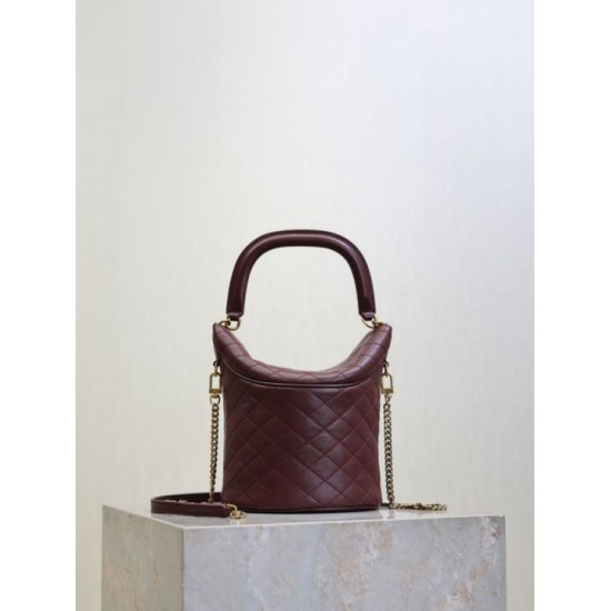 Premio Replica Borse a secchiello Gaby di YSL Saint Laurent bordeaux Imitazione Outlet