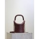 Premio Replica Borse a secchiello Gaby di YSL Saint Laurent bordeaux Imitazione Outlet