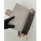Premio Replica Borsa a tracolla classica Fendi Baguette FF ricamato grigio Imitazione Outlet