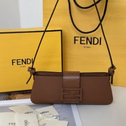 Premio Replica Borsa Fendi Baby B marrone Imitazione Outlet