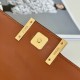 Premio Replica Borsa Fendi Baguette con manico superiore e logo FF impresso marrone Imitazione Outlet