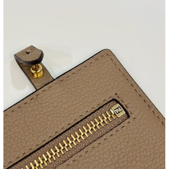 Premio Replica Borsa tote reversibile grande Fendi Roll Albicocca Imitazione Outlet