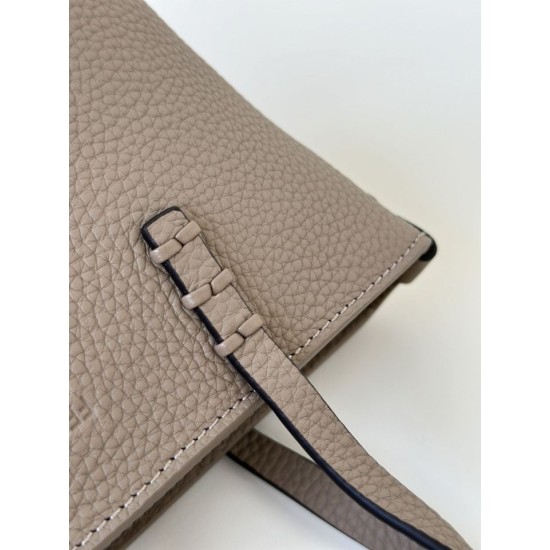 Premio Replica Borsa tote Fendi Roll Mini Selleria Grigia Imitazione Outlet