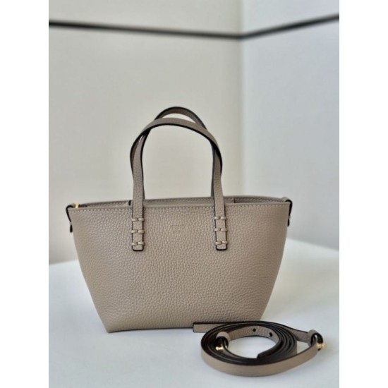 Premio Replica Borsa tote Fendi Roll Mini Selleria Grigia Imitazione Outlet