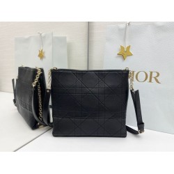Premio Replica Borsa Dior Trianon con catena nera Imitazione Outlet