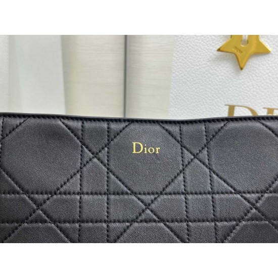 Premio Replica Borsa Dior Trianon con catena nera Imitazione Outlet