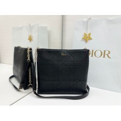 Premio Replica Borsa Dior Trianon con catena nera Imitazione Outlet