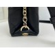 Premio Replica Borsa Dior Trianon con catena nera Imitazione Outlet