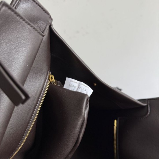 Premio Replica Borsa tote Barbara Bottega Veneta Caffè Imitazione Outlet