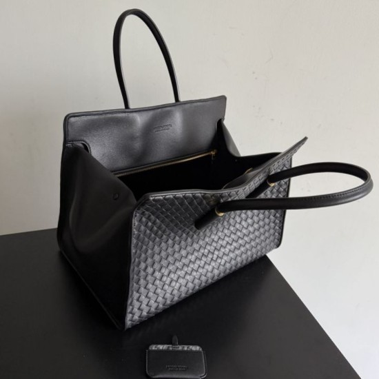 Replica Borsa tote Barbara Bottega Veneta Nero False fatte bene Online Premio Replica Borsa tote Barbara Bottega Veneta Nero Imitazione Outlet