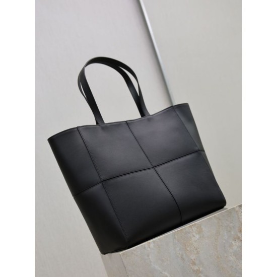 Replica Borsa tote YSL Saint Laurent Carré Nera Fallate Online