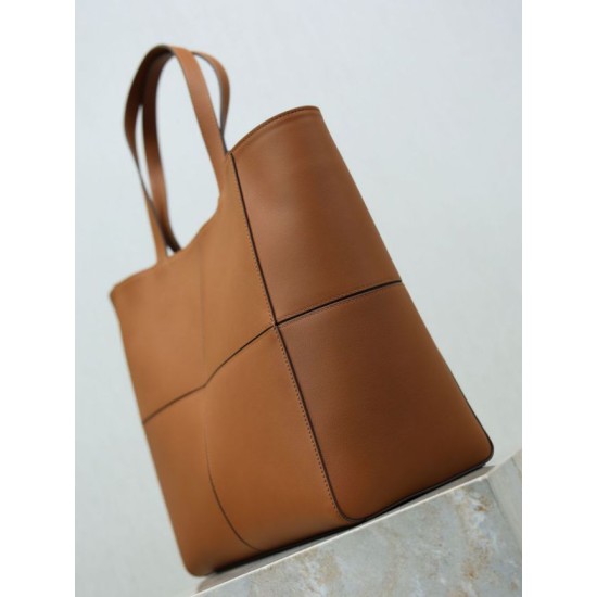 Replica Borsa tote YSL Saint Laurent Carré Marrone Fallate Online