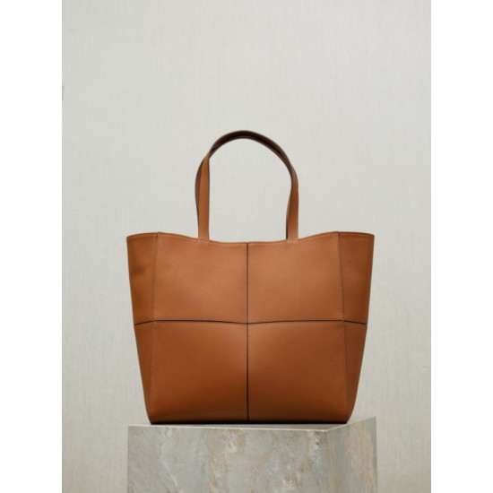 Replica Borsa tote YSL Saint Laurent Carré Marrone Fallate Online