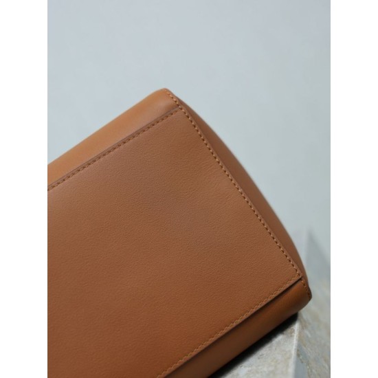 Replica Borsa tote YSL Saint Laurent Carré Marrone Fallate Online
