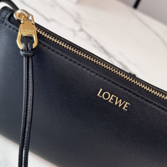Replica Borsa Loewe Joya Pouch Nappa Nero Fallate Online