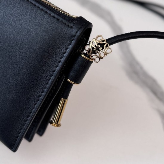Replica Borsa Loewe Joya Pouch Nappa Nero Fallate Online