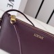 Replica Borsa Loewe Joya Pouch Nappa Borgogna Fallate Online