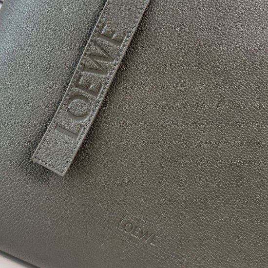 Replica Borsa tote LOEWE con logo Loop verde Fallate Online