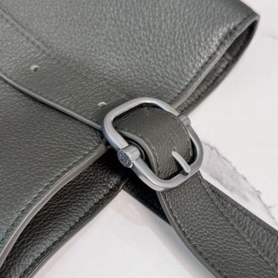 Replica Borsa tote LOEWE con logo Loop verde Fallate Online