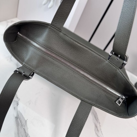 Replica Borsa tote LOEWE con logo Loop verde Fallate Online