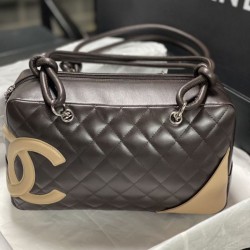 Replica Borsa da bowling Chanel Cambon Ligne Caffè Fallate Online